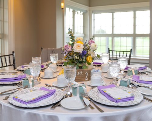 Wedding Table Decorations. Bridal shower table decorations.